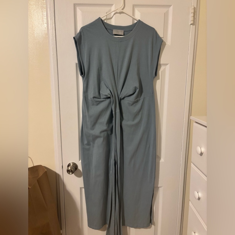 Modern Citizen Fei Tie-Front Organic Cotton Dress - Picture 3 of 10